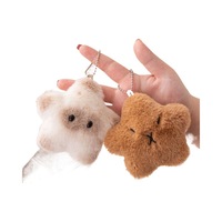 Porte-clés en peluche dauphin, pendentif en peluche mignon