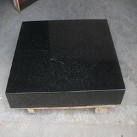 Nouvelle plaque de surface en granit noir personnalisable Plaque de surface en granit de haute précision