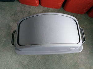 Thùng Rác Trong Nhà Và Ngoài Trời Bền Thùng Rác Nhựa 65 Lít Với Bánh Xe - Product Image 4