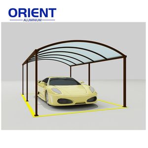 Système de carport en aluminium autoportant Installation facile en DIY et faible entretien <span class=keywords><strong>Abri</strong></span> pour voitures - Product Image 4