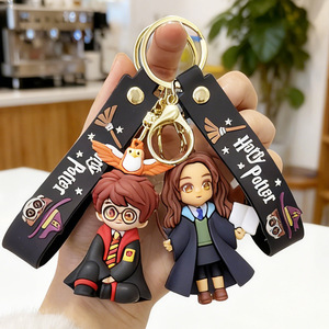 พวงกุญแจซิลิโคนน่ารัก รอน เฮอร์ไมโอนี่ โวลเดอมอร์ กอลลัม จี้ห้อยกระเป๋าเด็ก - Product Image 4