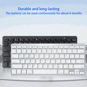 Hot BT không dây Bán máy tính bảng, Bàn phím, máy tính xách tay, bàn phím không dây, Mini xách tay siêu mỏng Bàn phím không dây - Product Image 3