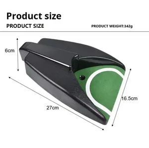 Golf Automatic Ball Returner Durable Left <strong>Hand</strong> Plastic Putting Practice Device <strong>for</strong> Indoor/Outdoor Training Custom Logo Option - Product Image 2