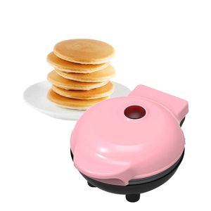 <b>Automatic</b> Mini Waffle <b>Maker</b> Essential for Children Household <b>Pancake</b> & Breakfast Baking Kitchen Tool Party Gifts - Product Image 1
