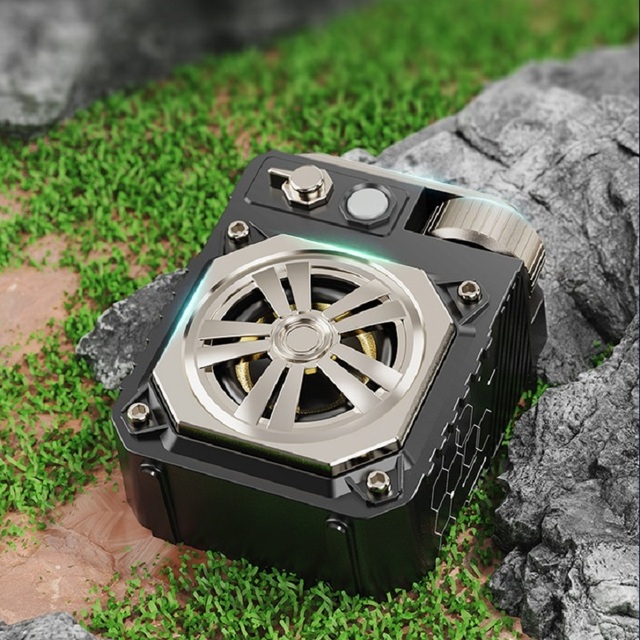 Mech Style Portable Bluetooth Speaker Outdoor Camping Speaker with IPX5 Waterproof & Big Battery Loud Bass for Travel Hiking