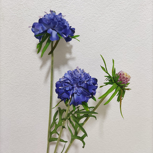 Hoa Lụa Giả 3 Đầu Hoa Ngô Nhân Tạo Để Trang Trí Nhà Vườn Đám Cưới - Product Image 6