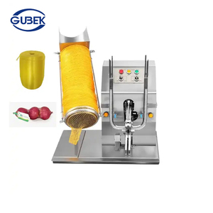 Điện trái cây và rau quả cam khoai tây lưới túi máy đóng gói Net Clipping máy - Product Image 2