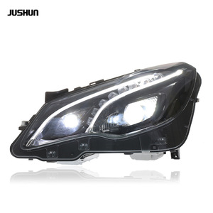 Conjunto de faros delanteros Jushun Mercedes-Benz Clase E W207 con lente proyectora LED mejorada para E200 E260 E300 Coupé deportivo - Product Image 2