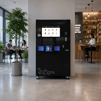 Máquina Expendedora de Café Robótica JK86, Robot Barista con IA para Latte Art, Kiosco Totalmente Automático de Autoservicio para Centros Comerciales y Hoteles