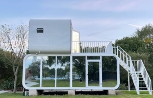 YINGRUI 20ft 40ft apple Cabine pour Bureau Boutique Maison Préfabriquée apple Pod Space Capsule - Product Image 4