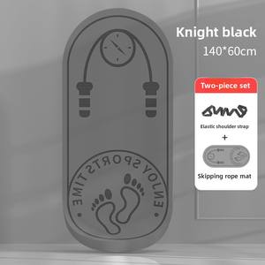 12mm épaissi TPE tapis de <span class=keywords><strong>Yoga</strong></span> universel antidérapant maison intérieur silencieux Fitness exercice pliant tapis de corde à sauter 140cm - Product Image 6