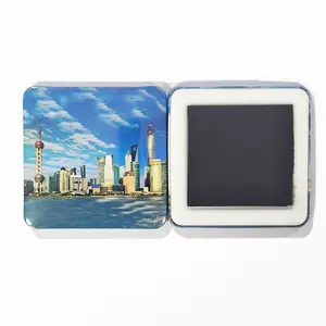 50mm, 2inch square magnet materials, supplies, cover, film, back, rubber magnet