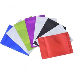 Custom logo Small Size Resealable Heat Seal Packaging Bags Colored Aluminum <b>Foil</b> Self Sealing Bag Promotional Pack - Product Image 3