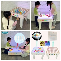 LED Sensory Wall Bright Lite Bright Lite Peg Board Light up Wall Peg Board pour les jeux d'enfants