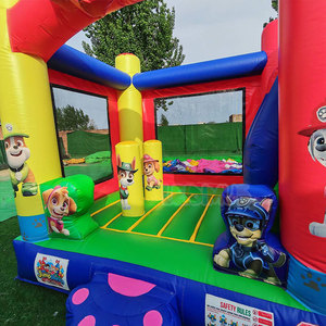 Nouveau Château <span class=keywords><strong>Gonflable</strong></span> pour Enfants Motif <span class=keywords><strong>Pat</strong></span>'<span class=keywords><strong>Patrouille</strong></span> avec Toboggan - Product Image 6