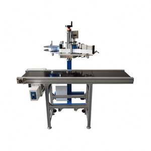 เครื่องติดฉลากกล่องพลาสติกแบบอัตโนมัติเต็มรูปแบบสำหรับสายการประกอบเชิงพาณิชย์ กล่องสีพื้น กล่องบรรจุภัณฑ์ กล่องด่วน - Product Image 6