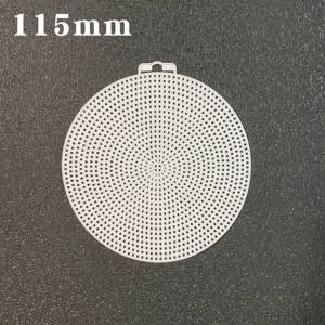 क्रॉकेट डिय बैग और बुनाई परियोजनाओं को बुनाई के लिए बहु-उपयोग सर्कल प्लास्टिक कैनवास शीट - Product Image 4