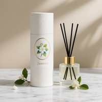 Boîte de papier de diffuseur d'huile parfumée d'aromathérapie Boîte de diffuseur de roseau de luxe de haute qualité avec logo personnalisé d'usine