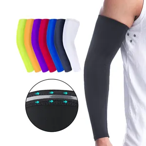 Unisex Sun Protection Outdoor Adult Hiking Cycling Arm Sleeves Ice Silk Fabric Sports Sleeves