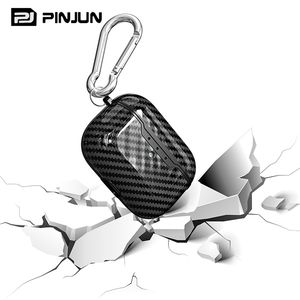 Pour étui de protection pour <span class=keywords><strong>AirPods</strong></span>, sac de transport universel antichoc en fibre de <span class=keywords><strong>carbone</strong></span> tpu étui de protection pour <span class=keywords><strong>AirPods</strong></span> 1/2 3 Pro - Product Image 2