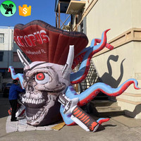 Takara — Pirate gonflable, décor géant, personnalisé, 3.96m, pour publicité, pour événement océanique, A8547