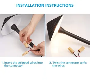 Jw1040 S3 không thấm nước dây Nuts mũ cho cảnh quan và thủy lợi dây nối #6-# 22AWG - Product Image 4