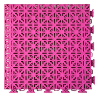 TIANSU Tapis de sol sportif antidérapant en PP pour terrain de tennis de table intérieur