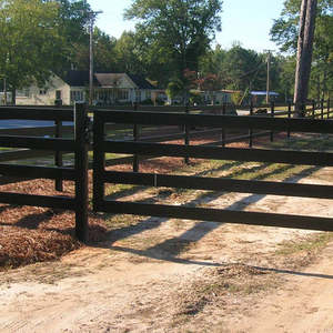 Paneles de valla de caballo de servicio pesado Valla de Rancho de <span class=keywords><strong>metal</strong></span> de granja al aire libre - Product Image 4