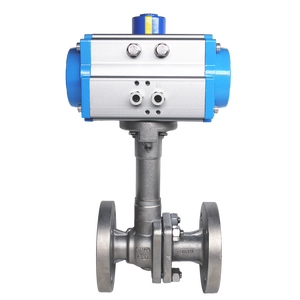 Bola Neumática Criogénica con Brida de Acero Inoxidable 304/316 para Tuberías de Agua a Baja Temperatura, OEM 1 pulgada, Acero Inoxidable Premium SS304/SS316 - Product Image 2