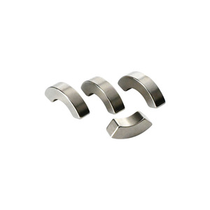 工业磁铁N35/N42/N52 45H/33SH矩形磁性电缆组织器，圆盘图案弯曲能钕材料 - Product Image 1