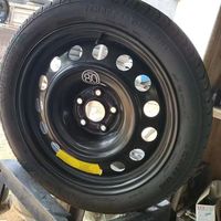 Kit complet de roue de secours WENQI T135 70R17, kit de pneu d'urgence pour Volvo EX30 EX90 Polestar 2 EV Bulk