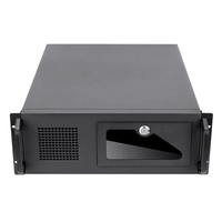 Aluminium industriel Rackmount Atx Cases 19 pouces 4U Rackmount Server Case Server Rack Case avec Nine 3 5 pouces HDD