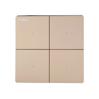 Interrupteurs muraux intelligents, interrupteurs intelligents WiFi, interrupteurs de lumière intelligents pour la maison intelligente, Zigbee pour hôtel, bureau, appartement