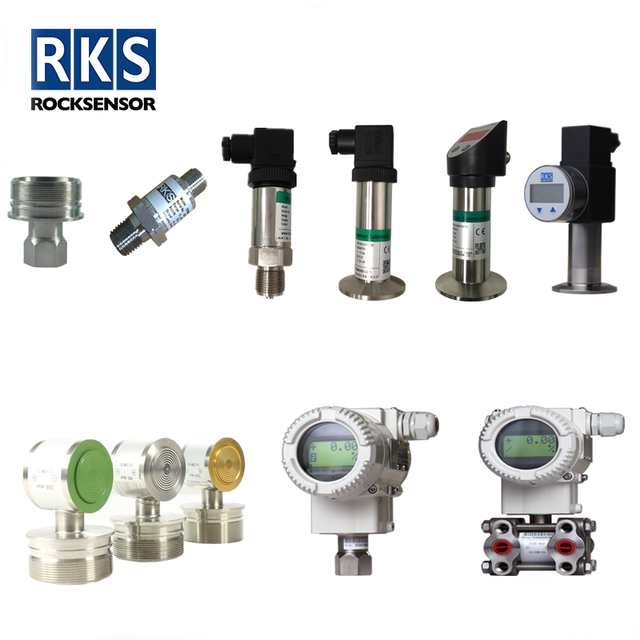 RKS RP1000 Smart Industrial Pressure Transmitter, ±0.075% FS High Precision Pressure Sensor, Industrial Measurement Instrument
