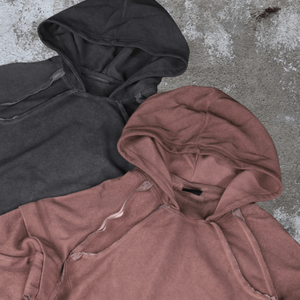 Nouveau sweat-shirt surdimensionné en molleton épais pour homme, imprimé à l'écran, lavé à l'acide, pour l'automne et l'hiver - Product Image 3