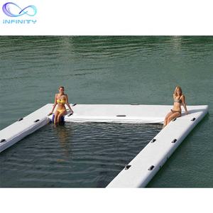 Flotteur de <span class=keywords><strong>piscine</strong></span> pour yacht à double paroi en tissu, <span class=keywords><strong>piscine</strong></span> gonflable pour la mer, <span class=keywords><strong>piscine</strong></span> gonflable pour la mer avec <span class=keywords><strong>filet</strong></span> - Product Image 3