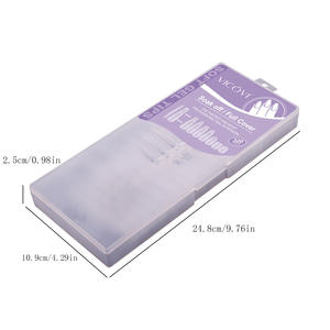 Nuevo Modelo de Extensiones de Uñas con Líneas Auxiliares, Ultrafinas, Sin Necesidad de Limado, Cobertura Completa/Parcial, Forma Ovalada/Bailarina - Product Image 5