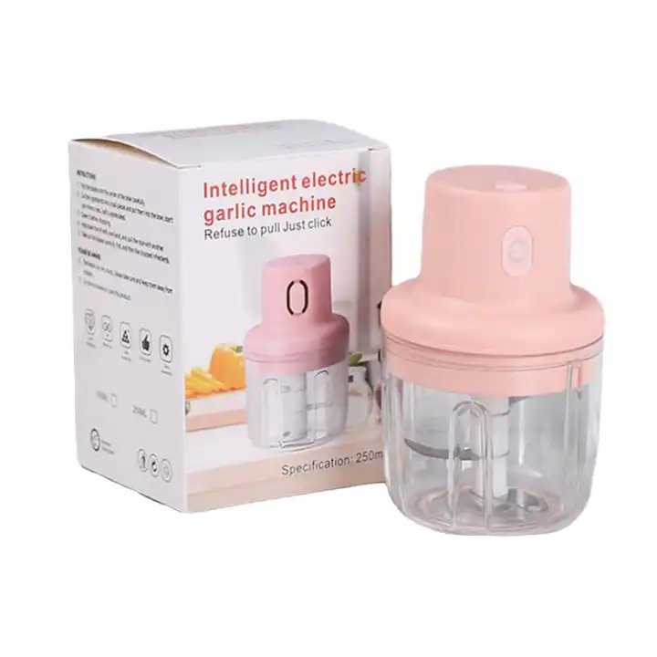 250ml Mini Electric Vegetable Chopper Garlic Cutter and Onion