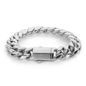 Bracelet pour homme personnalisé Hiphop, luxe, sans ternissement, plaqué or 14k 18k, acier inoxydable 316l - Product Image 2