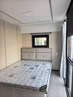 Conteneur mobile de 20 pieds en panneaux sandwich d'acier respirants préfabriqués en kit, design ferme, pour hôtel, bureau, boutique ou villa