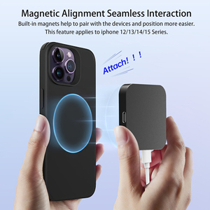 2024 nuovi prodotti Wireless 15W caricatore magnetico Senza Fili Caricabatterie per <span class=keywords><strong>iPhone</strong></span> 15 auricolare magnetico Cargador magnic magnic - Product Image 2