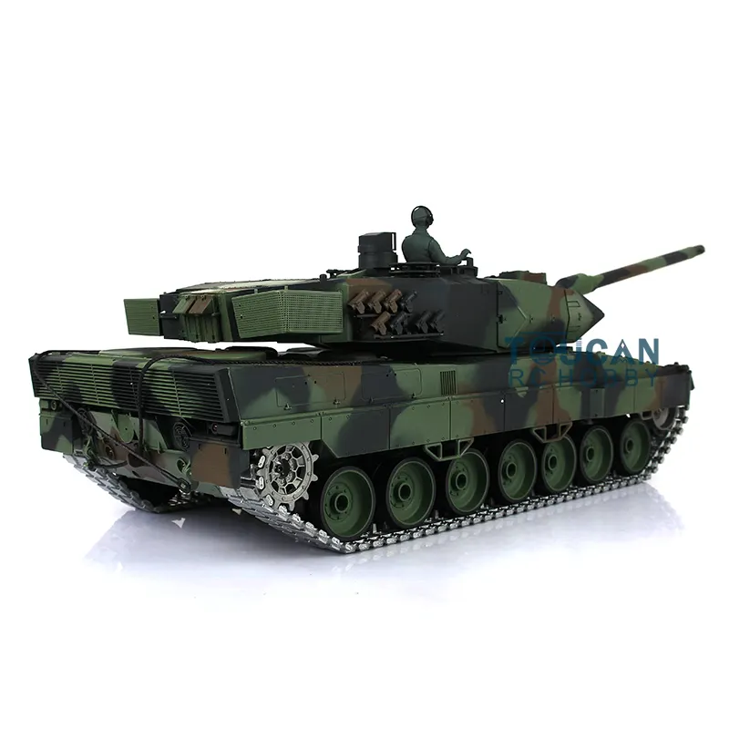 Opgewaardeerde Ver Henglong 1/16 7.0 Upgrade Fpv Leopard2a6 Rc Tank 3