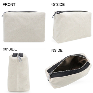Sac fourre-tout en toile personnalisé pour femmes, grande capacité, sac à main décontracté avec pochette cosmétique pour les acheteurs en gros et au détail - Product Image 6