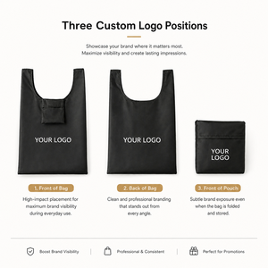 <span class=keywords><strong>Bolsa</strong></span> de Compras Plegable SHINY con Logotipo Personalizado, <span class=keywords><strong>Bolsa</strong></span> de Supermercado Reutilizable de Poliéster Resistente para Supermercados en EE. UU. - Product Image 5