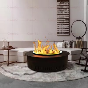 Caminetto Elettrico con Effetto Fiamma Realistico, Vapore Acqueo 3D, Fiamma Artificiale Atomizzata in Vendita - Product Image 2