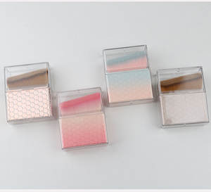 Brocha de Maquillaje HQ Mixta con Descuento para Maquillaje Corporal y Autobronceador, con Mango Dorado Nuevo y Polvo Bronceador, para Usar con Base de Maquillaje - Product Image 2