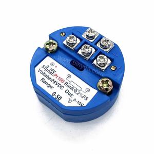 PT100 RTD-temperatuurtransmitter PT100 DC24V -50~100 graden Uitgang 0-10V 4-20mA - Product Image 2