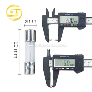 200 шт./коробка 6*30 мм + 5*20 мм стеклянный предохранитель F1A 2A 3A 5A 6A 7A 8A 10A 15A 20A 250V 10 шт. - Product Image 5