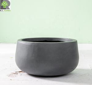 <span class=keywords><strong>Vasi</strong></span> per Fiori <span class=keywords><strong>Moderni</strong></span> di Media Dimensione <span class=keywords><strong>in</strong></span> Fibra Naturale Argilla/<span class=keywords><strong>Cemento</strong></span> Opaco Decorativi per Interni ed Esterni Rivestiti per Casa Giardino Scrivania Shopping - Product Image 4