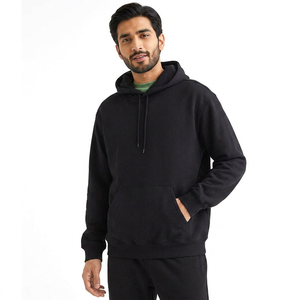 In Stock Loose Blank Men's Half Zip Hoodies <b>Sweatshirts</b> 100% Cotton Winter Heavyweight 420g Digital Printing - Product Image 1